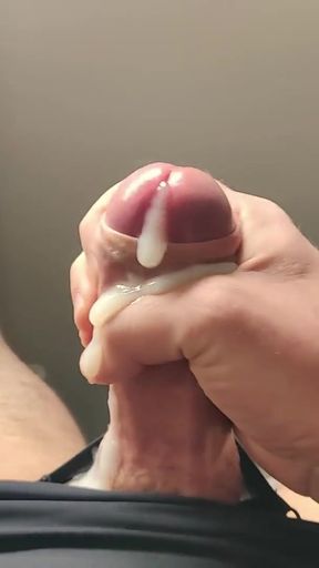 Powerful moment from &quot;Tasting My Precum As I Edge My Thick Uncut Cock - SlugsOfCumGuy&quot;