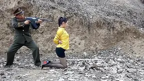 Chinese Babe Handcuffed – Steamy Police Interrogation Porn Stunt!