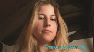 Lapdance by hot czech teen Zdenka