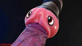 Big-Busted Anime Chick Gets Double Penetrated for FacialCumSHOT Creampie