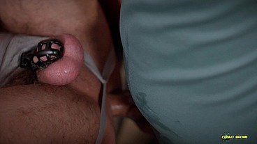 Extreme Fisting Caged Prostate Squirt & Bareback Creampie Hot Daddies Camilo Brown & Rigo Avela