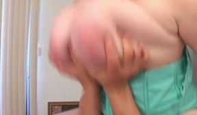 BBW tits just hanging While Getting Pounded