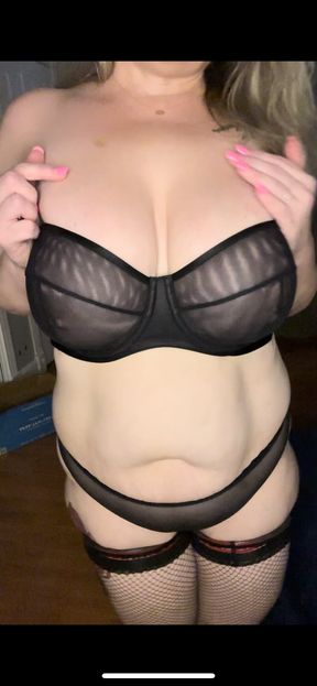 Blonde Big Titty Milf Strips for You