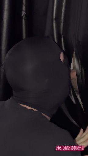 24 Years Old Straight After Party First Gloryhole Blowjob Before Going Back Home to His Girlfriend