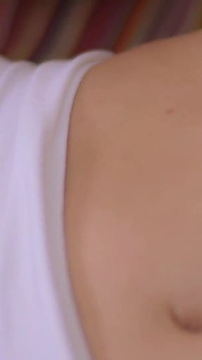 My18teens - Beautiful Julia Morozzi Fingering Her Hairy Pussy