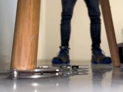 Cops exposed ass while handcuffed under chair