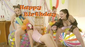 Happy Birthday withj balloons - wmv 1080p