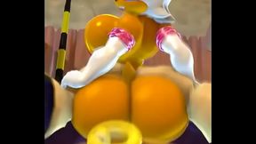 Gigante pene detroza a culo