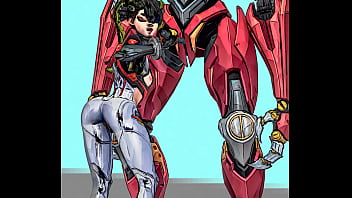 Peni Parker versus Robot