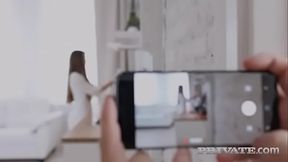 Teen Mary Rock debuts and ends with a Creampie
