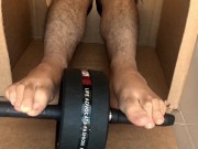 Male foot fetish advent calendar by your friend Mr Manly foot day 2