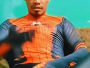 Juan Carlo Felipe - Spiderman Cosplayer Masturbates with Cumshot