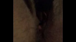 Mon gode noir caresse mon clito