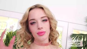 blonde cutie pie ashlyn angel begs to get anal fucked by nade nasty!