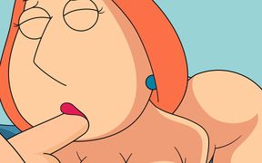 Guy Porn Lois Griffin Gives Glenn a Blowjob