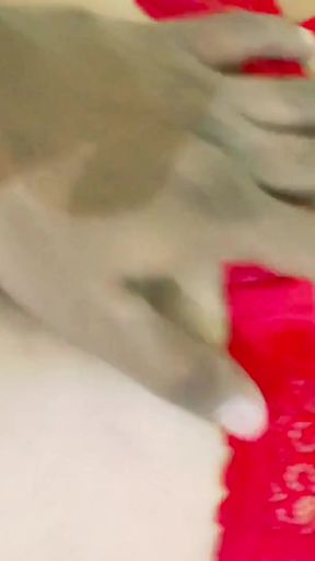 Epic moment from "Pankhuri and Kunal behind the scenes in hotel room Bhimtal"