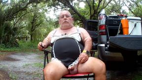 Mark Fletcher Dressed up Edging My Cock, Eating My Cum