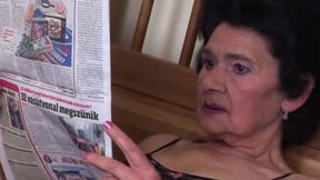 Granny rediscovers the pleasures of cock