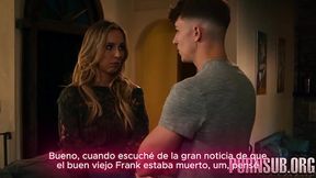 Latina MOM seduces and creampies her stepson