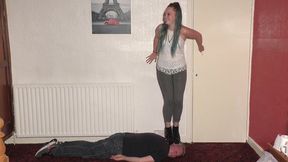 Sophie's Sexy Platform Studded Ankle Boots