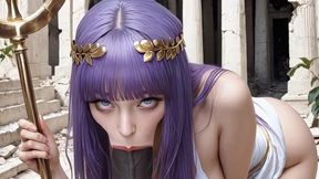 the love of athena(saint seiya) part 1 (ai-generated) (no live-action) (nsfw) (fully voice)