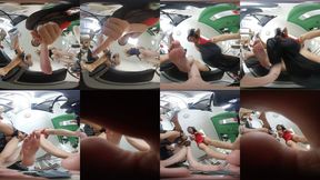 3DVR1803 The giant humiliates and crushes the loser beneath him 1