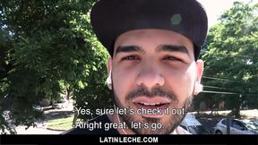 LatinLeche - Scruffy Stud Joins a Gay-For-Pay Porno