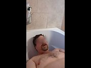 Soaking the inside of my mouth with piss