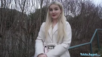 Hot Californian Blonde Sucks and Fucks a Massive Cock Outdoors