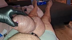 Wanking with Vibrator Made Me Cuming Heavenly