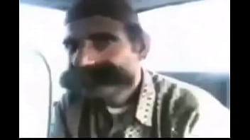 Big moustache Arab man