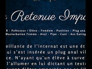 An Impossible Restraint - French Audio Porn Femdom Anal