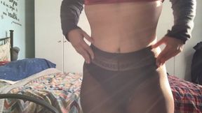 my beautiful ass in pantyhose and jeans