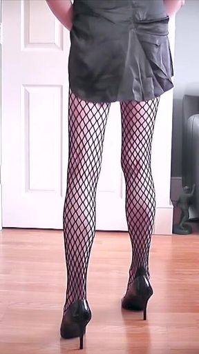 Skinny Sissy CD Playtime in Dresses Stockings & Heels Pt02