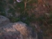 Dando pija en el monte!