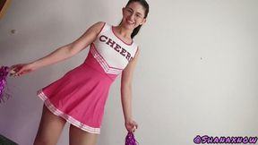 CHEERLEADER SHANAXNOW BLOWJOB CUM IN MOUTH