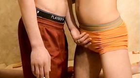 Butt drilling & chainsmoking sessions by horny buddies Artur & Knut