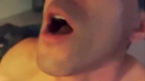 Blowjob and swallow cum
