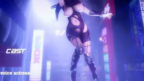 Taimanin Asagi 3: Inside - Hentai ninjas gangbanged by huge dick monsters