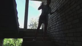 I lost my shoe at an abandoned place! m