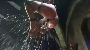 Tied Claire Adams Gets Toyed with Giant Dildo for Sensual Pleasure