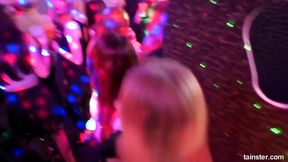 First Lesbian Sex In The Night Club