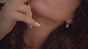 Chain smoking cigarette after cigarette