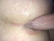 Machine fucked soo hard anal