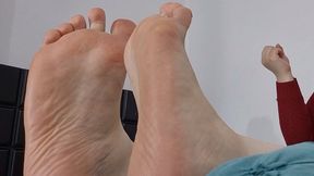 Feet JOI tickle tease
