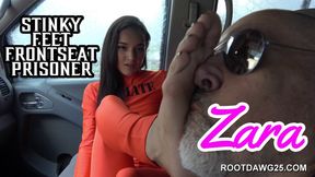 Zara - Stinky Feet Frontseat Prisoner 1080p MP4