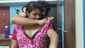 malayali desi husband and wife hot romantic bedroom sex in nighty