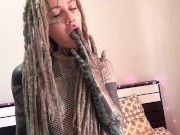 Horny Onlyfans tattoo girl Anuskatzz gets sensual amateur filmed from you and wants to make you cum