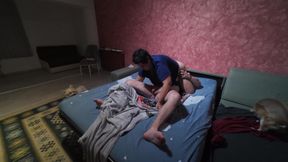 Behind the Scenes Turns Into Real Hardcore - Amateur Couple Caught
