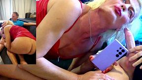 latest live sex show, gigi and dave, shemale and man couple, pov, behind the scene, webcam sex, 02.09.2025 p2